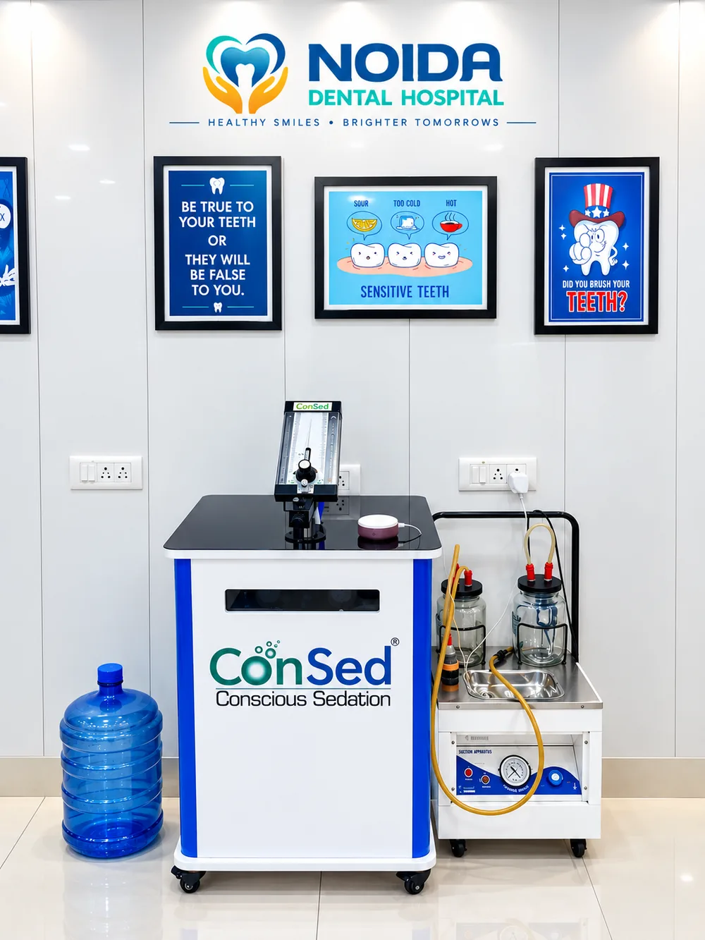 ConSed conscious sedation unit at Noida Dental Hospital